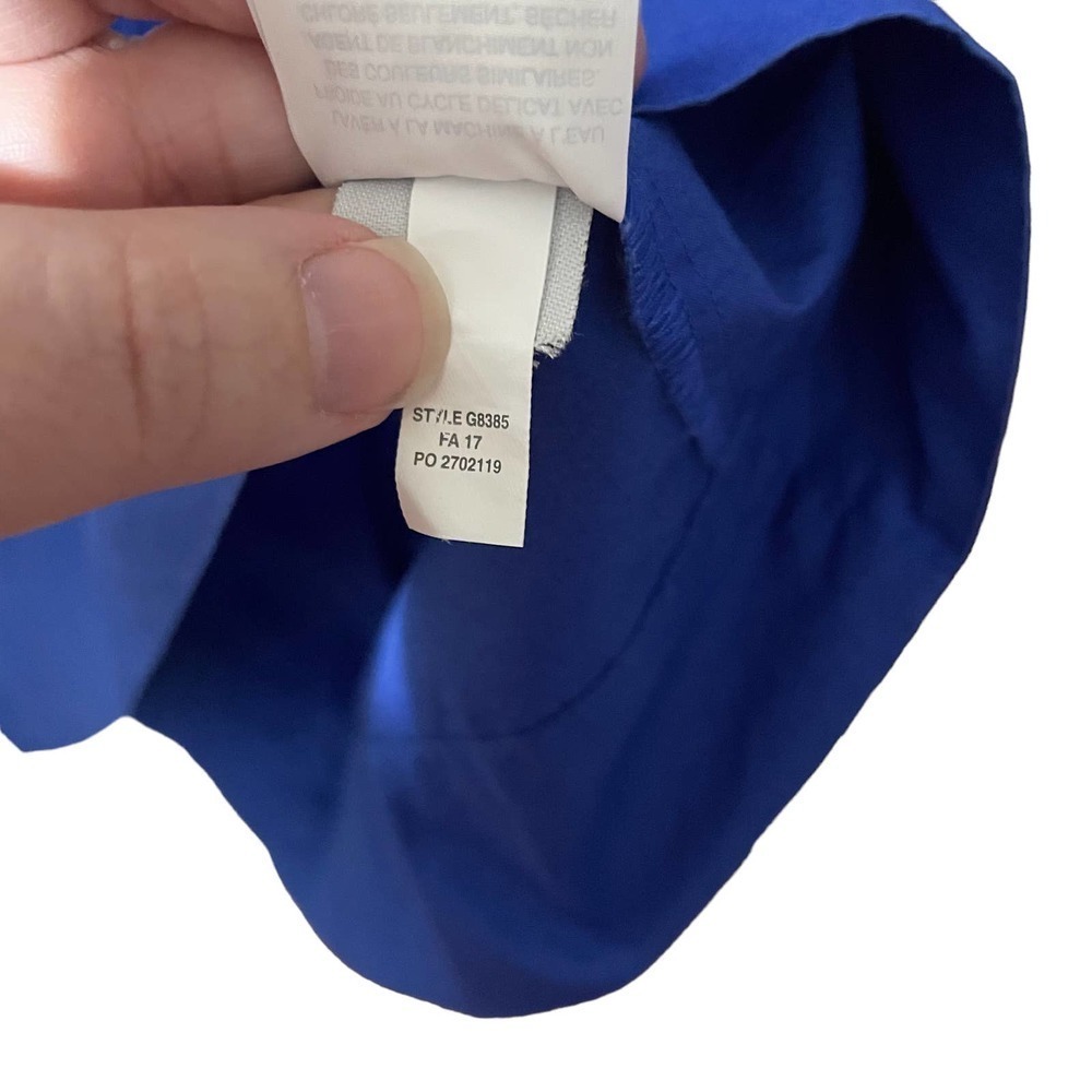 J. Crew Blue Ruffle Dress - Picture 6 of 10